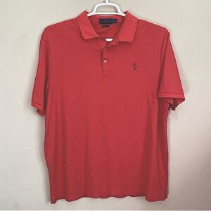 Ralph Lauren Polo Classic Fit Size XL Salmon Pink 100 % cotton Excellent